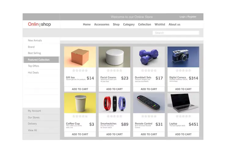 Product Listings