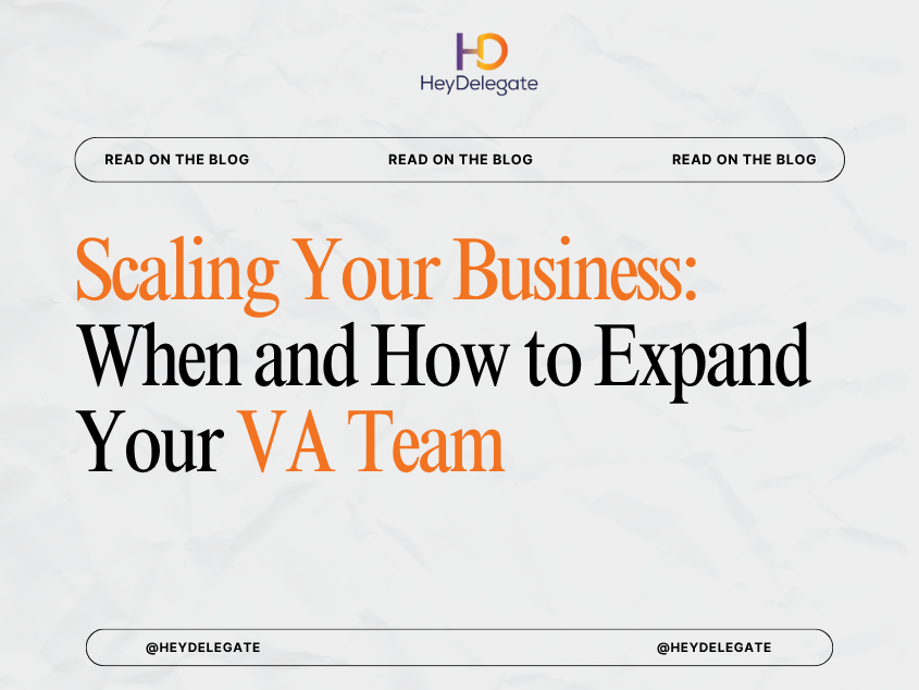 Scaling Your Business Scaling Your Business