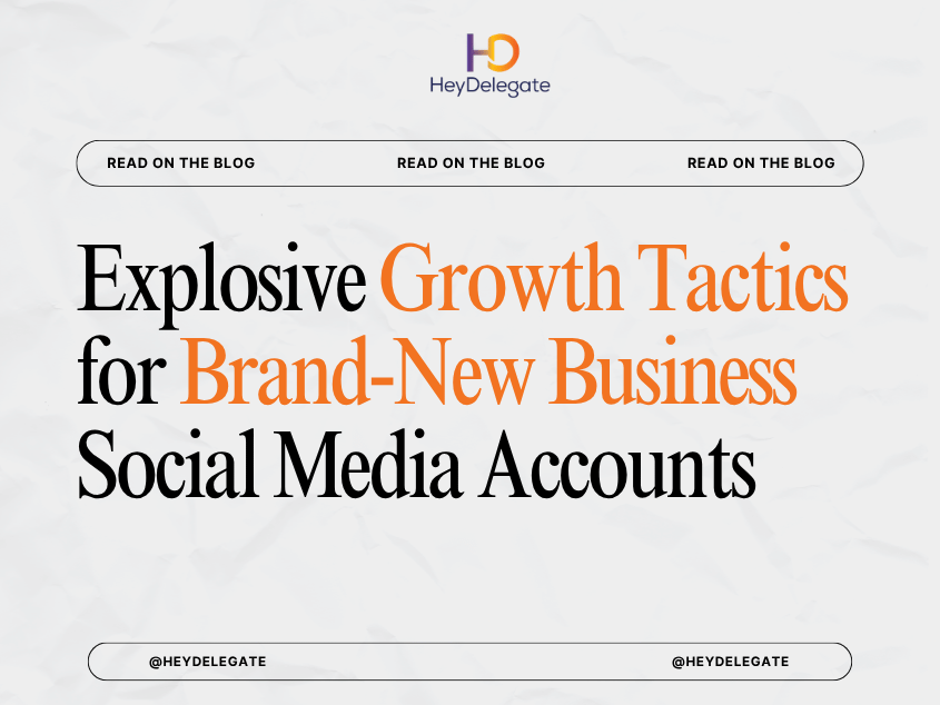 Explosive Growth Tactics for Brand-New Business Social Media Accounts